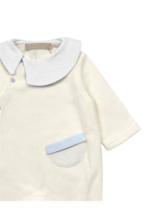 Tutina neonato panna in cotone LA STUPENDERIA | TBTT05/SUPANNA