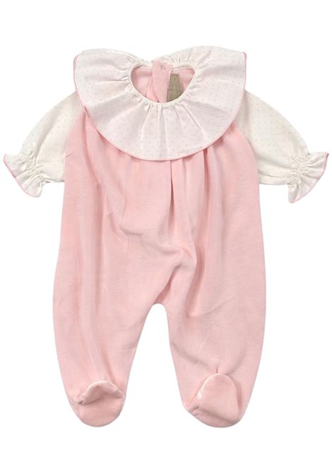 Tutina neonata rosa in cotone LA STUPENDERIA | TBTT56/SUROSA