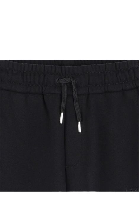 Pantalone unisex nero in cotone LANVIN | N30301/MANERO