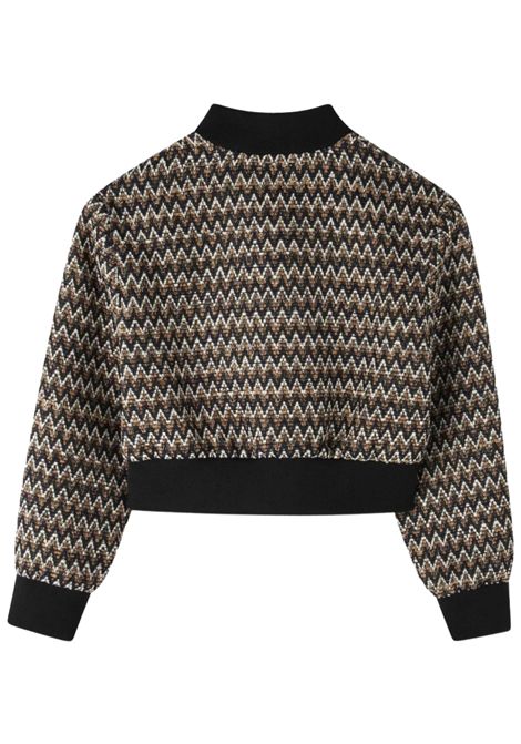 Giubbino bambina in misto cotone LANVIN | N30311/MAMULTICOLOR