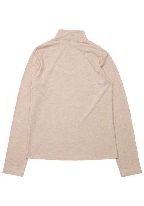 Girls' wool blend turtleneck sweater Manila Grace | M2822W25/SUBEIGE