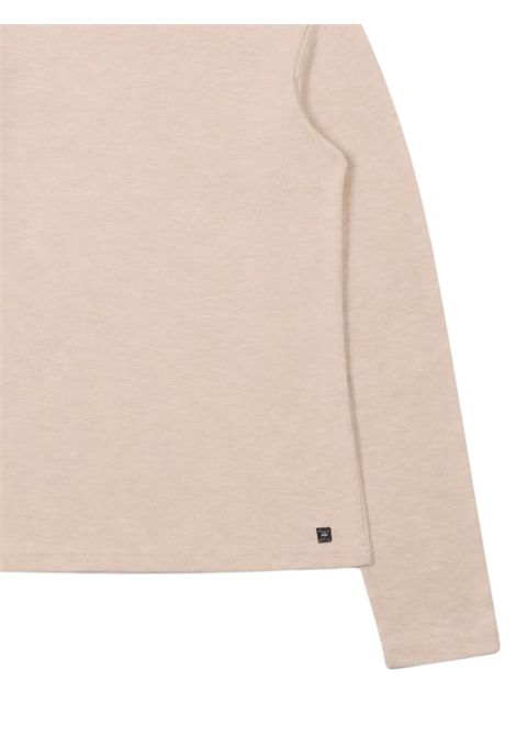 Girls' wool blend turtleneck sweater Manila Grace | M2822W25/SUBEIGE