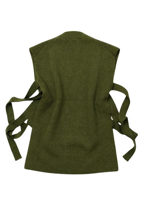 Green girl's sweater Manila Grace | M2919W25/SUVERDE