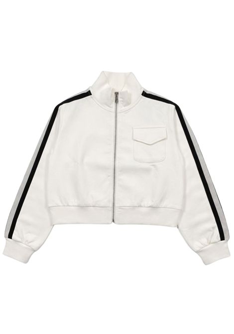 Felpa bambina panna in cotone Manila Grace | M2921W25/SUPANNA