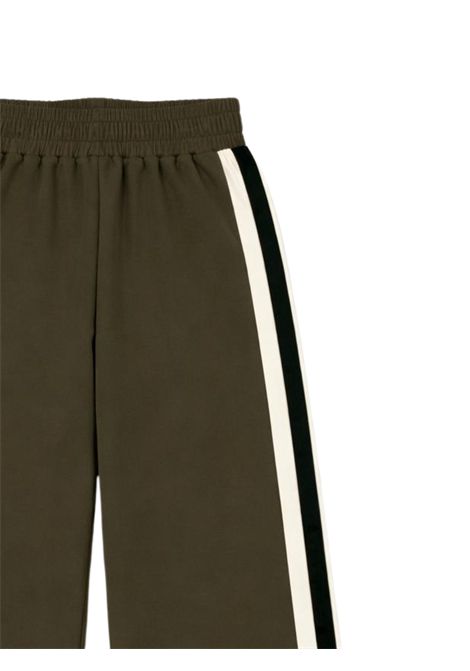Green cotton trousers for girls Manila Grace | M2922W25/SUVERDE
