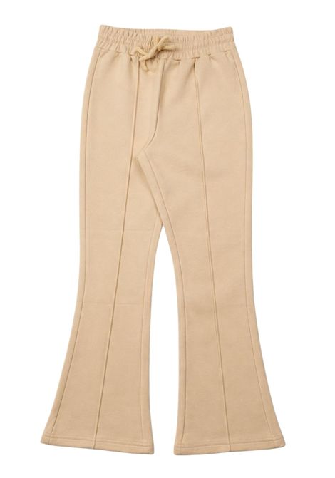 Beige cotton trousers for girls Manila Grace | M2924W25/SUBEIGE