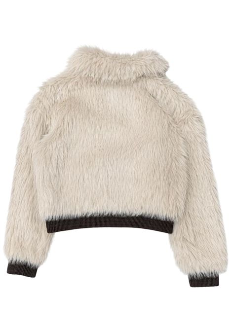 Giubbino bambina beige Manila Grace | M2951W25/SUBEIGE