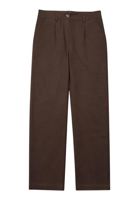 Brown trousers for girls Manila Grace | M2955W25/SUMARRONNE