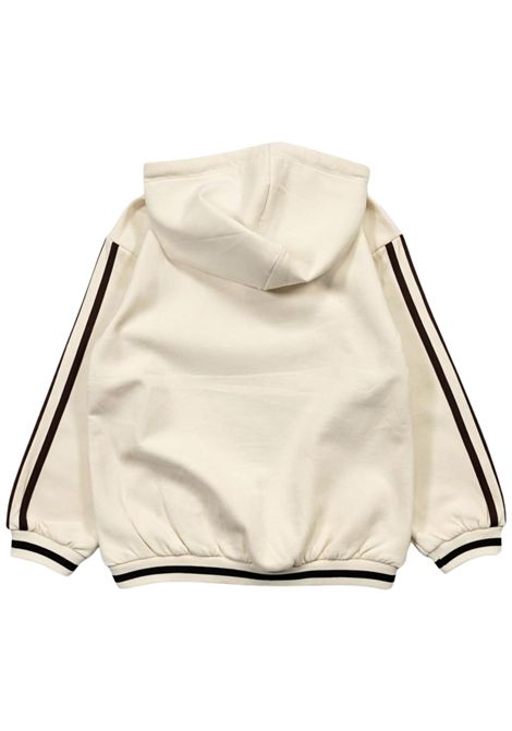 Felpa bambina beige in cotone Manila Grace | MB3021W25/SUBEIGE
