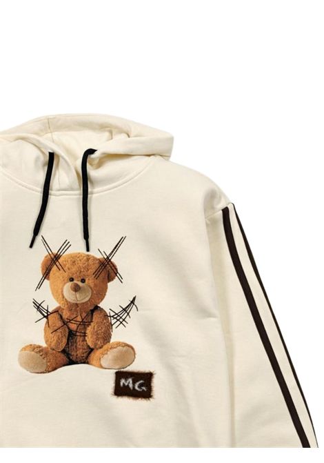 Felpa bambina beige in cotone Manila Grace | MB3021W25/SUBEIGE