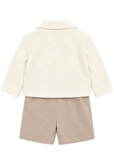 Completo classico neonato panna Manuel Ritz | 43894PANNA