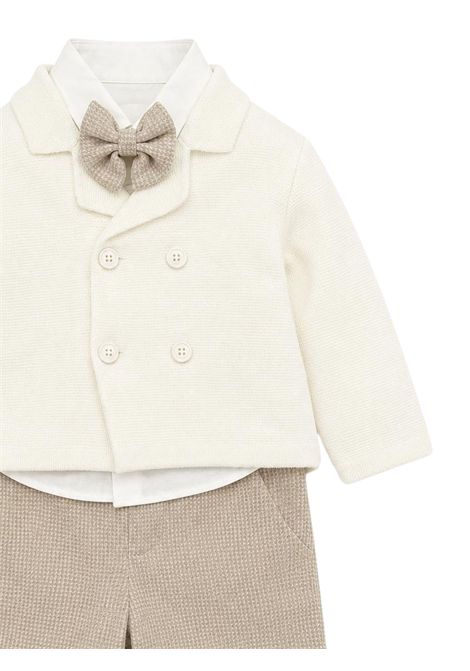 Completo classico neonato panna Manuel Ritz | 43894PANNA