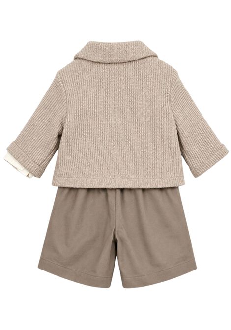 Completo classico neonato beige Manuel Ritz | 4394BEIGE