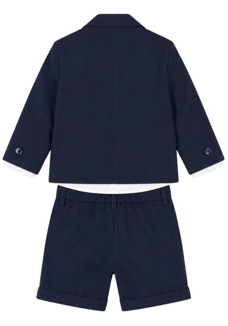 Completo classico neonato blu Manuel Ritz | 4404BLU