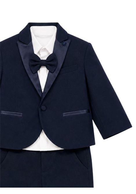 Completo classico neonato blu Manuel Ritz | 44074BLU