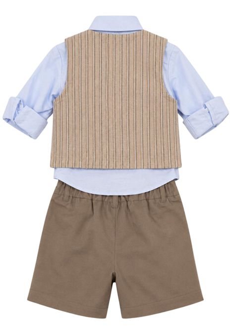 Completo classico neonato beige Manuel Ritz | 44224BEIGE