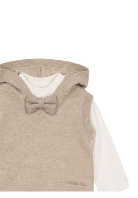 Completo classico neonato beige Manuel Ritz | 44293BEIGE