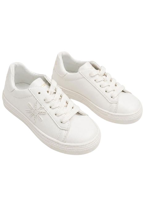 Scarpe bambino bianche in pelle Manuel Ritz | 4451BIANCO