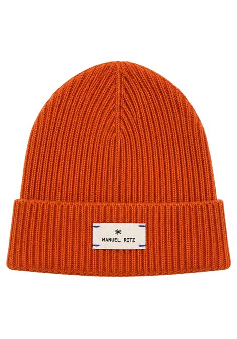 Children's wool blend hat Manuel Ritz | 4567ARANCIO