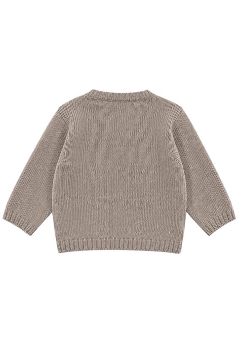 Cardigan neonata grigio in lana MARIELLA FERRARI | MGGMM11/ANGRIGIO