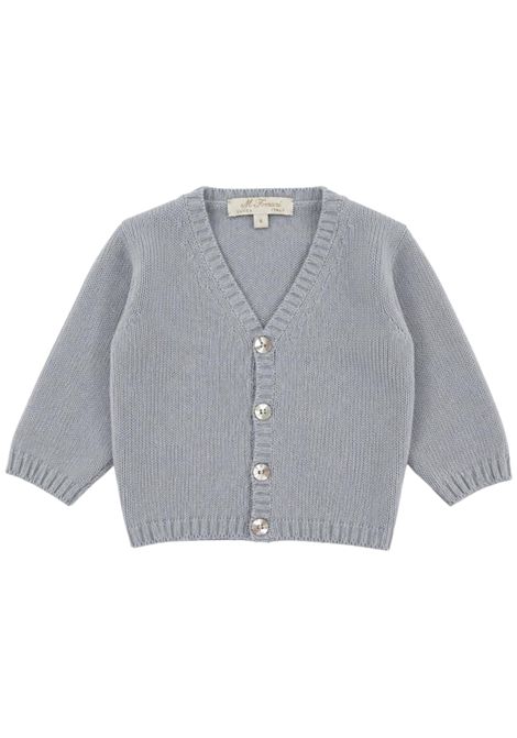 Cardigan neonato azzurro in lana MARIELLA FERRARI | MGM1111/ANAZZURRO