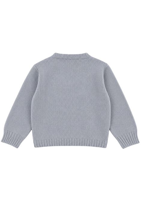 Cardigan neonato azzurro in lana MARIELLA FERRARI | MGM1111/ANAZZURRO