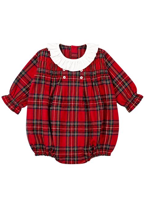 Pagliaccetto neonata rosso in cotone MARIELLA FERRARI | PGA1/ANROSSO