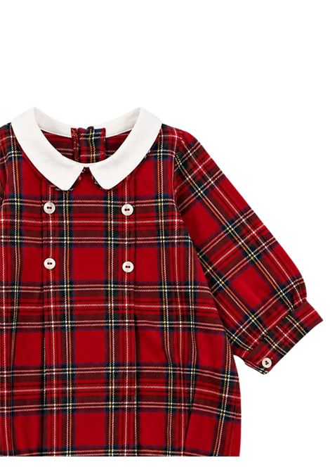 Pagliaccetto neonata rosso in cotone MARIELLA FERRARI | PGA1/ANROSSO