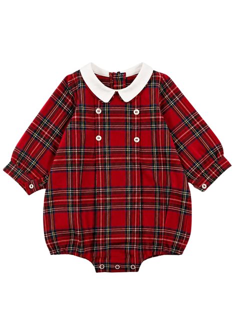 Pagliaccetto neonato rosso in cotone MARIELLA FERRARI | PGE5BIS/ANROSSO