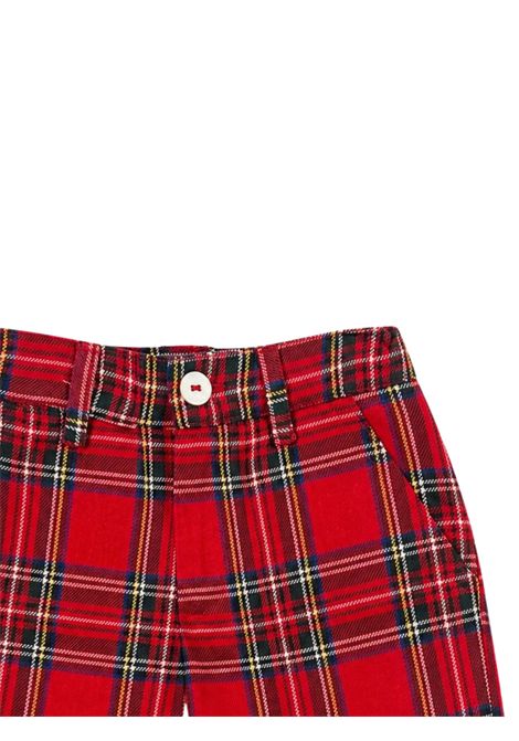 Shorts neonato rosso in cotone MARIELLA FERRARI | PTL10/ANROSSO