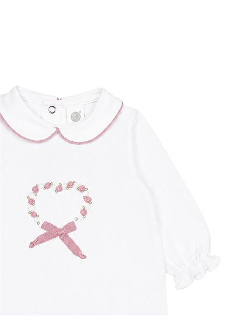 Tutina neonata bianca in cotone MARLù | EB2714/ANBIANCO