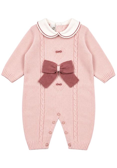 Pink wool baby romper MARLù | IB2110/ANROSA