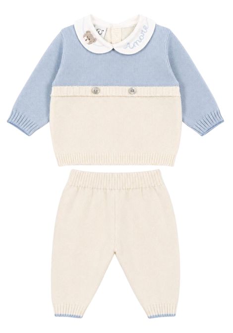 Completo neonato panna in lana MARLù | IB6550/ANPANNA