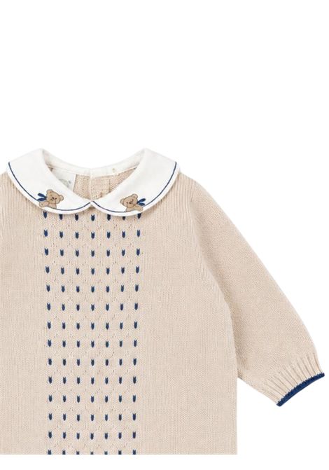 Beige wool baby romper MARLù | IN5010BEIGE