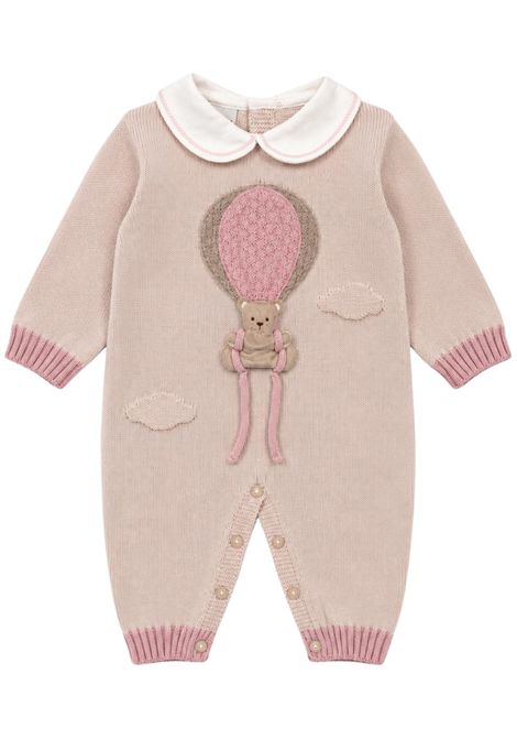 Pink wool baby romper MARLù | IN5710/ANROSA