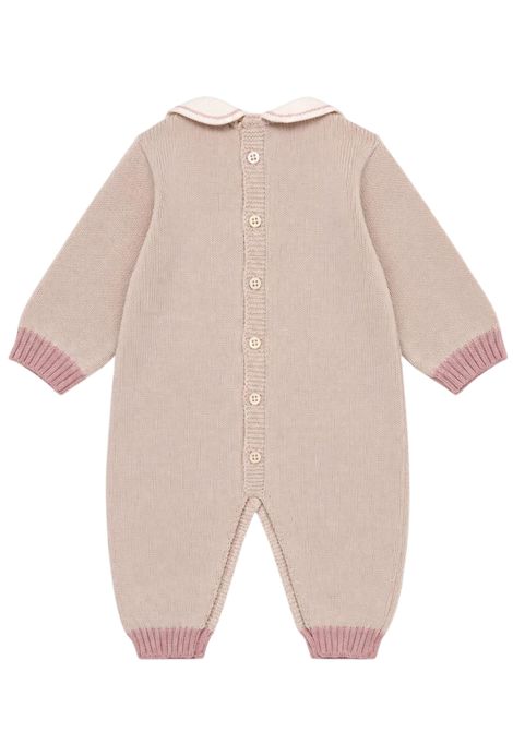 Tutina neonata rosa in lana MARLù | IN5710/ANROSA