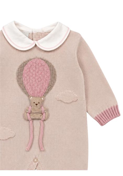 Tutina neonata rosa in lana MARLù | IN5710/ANROSA