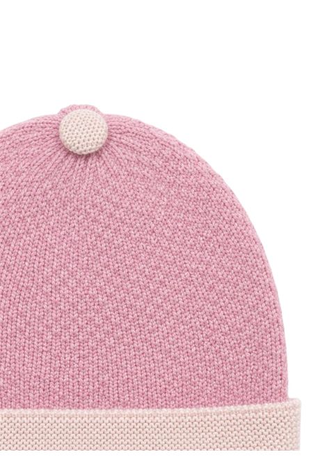 Cappello neonata rosa in lana MARLù | IN5771/ANROSA