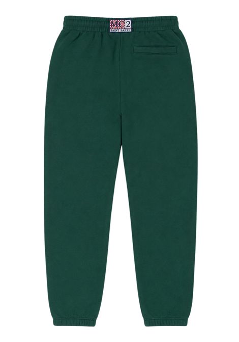 Pantalone bambino verde in cotone MC2 SAINT BARTH | 00397I/ANVERDE