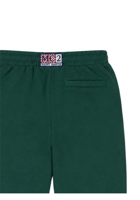 Pantalone bambino verde in cotone MC2 SAINT BARTH | 00397I/ANVERDE