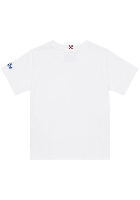 T-shirt bambino panna in cotone MC2 SAINT BARTH | 00649I/ANPANNA