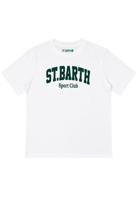 T-shirt bambino panna in cotone MC2 SAINT BARTH | 00861I/ANPANNA