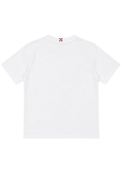 T-shirt bambino panna in cotone MC2 SAINT BARTH | 00861I/ANPANNA