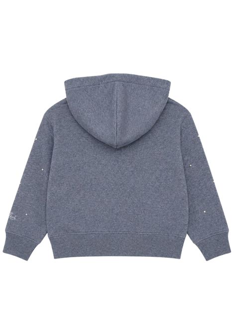 Girls' grey cotton sweatshirt MC2 SAINT BARTH | 01114I/ANGRIGIO