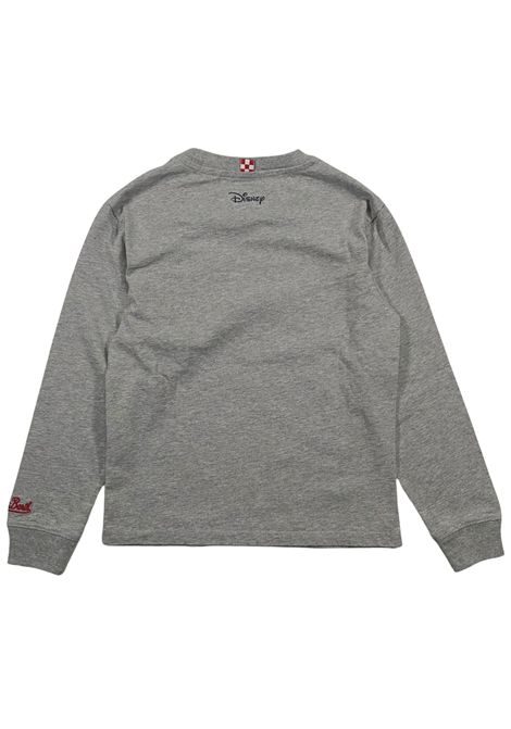 T-shirt bambino grigia in cotone MC2 SAINT BARTH | 01640I/ANGRIGIO