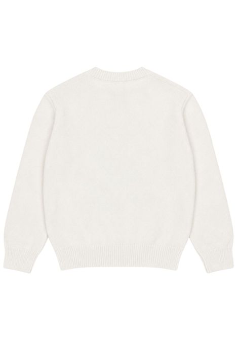 Cream wool sweater for girls MC2 SAINT BARTH | 01902I/ANPANNA