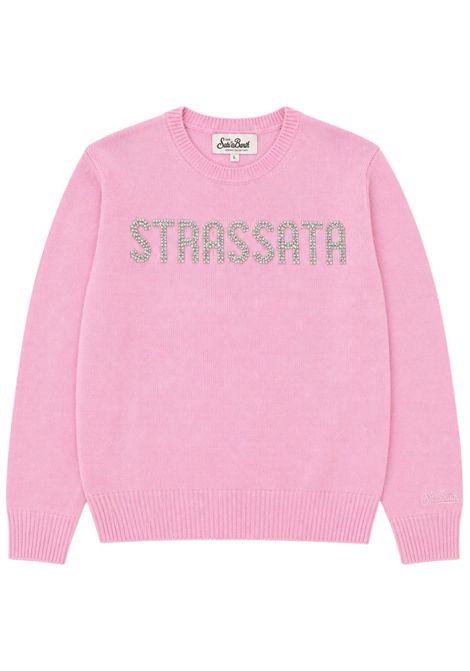 Pink wool sweater for girls MC2 SAINT BARTH | 01910I/ANROSA
