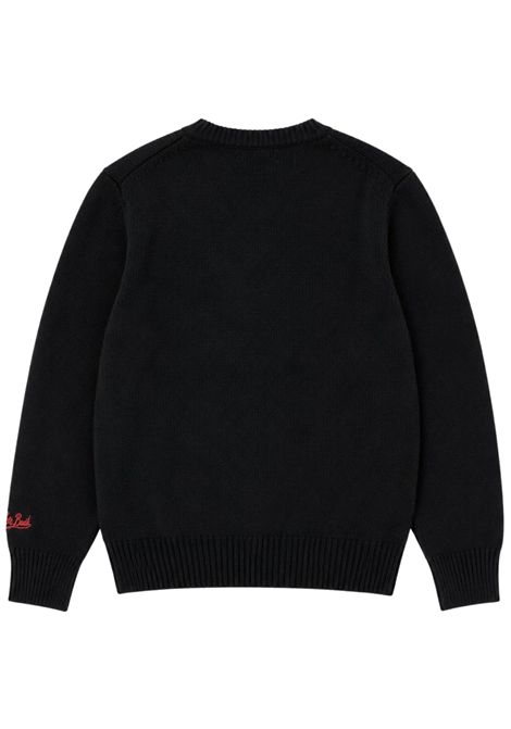 Unisex black wool sweater MC2 SAINT BARTH | 01968I/ANNERO