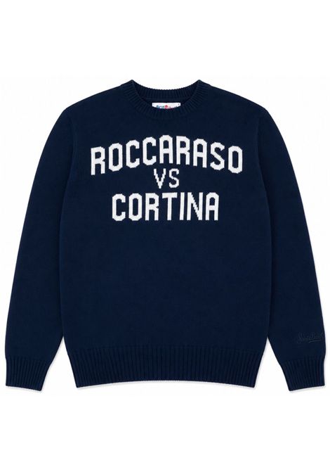 Blue wool sweater for children MC2 SAINT BARTH | 02010I/ANBLU