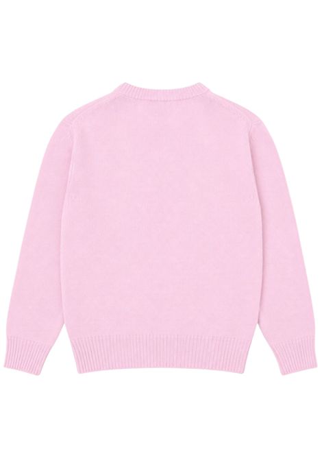 Pink wool sweater for girls MC2 SAINT BARTH | 02248I/ANROSA